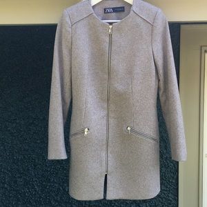 Zara Tailored Dress Coat